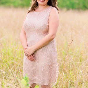 SD Collection Blush Pink Formal Dress